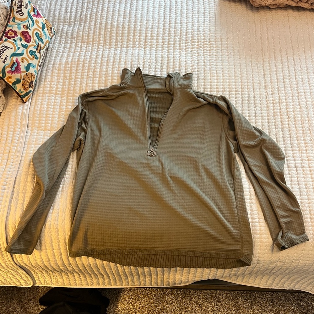 XL coyote brown long sleeve shirt